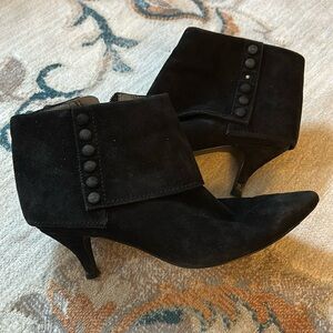 Nine West Black Women's Ankle Boots, size 6.5